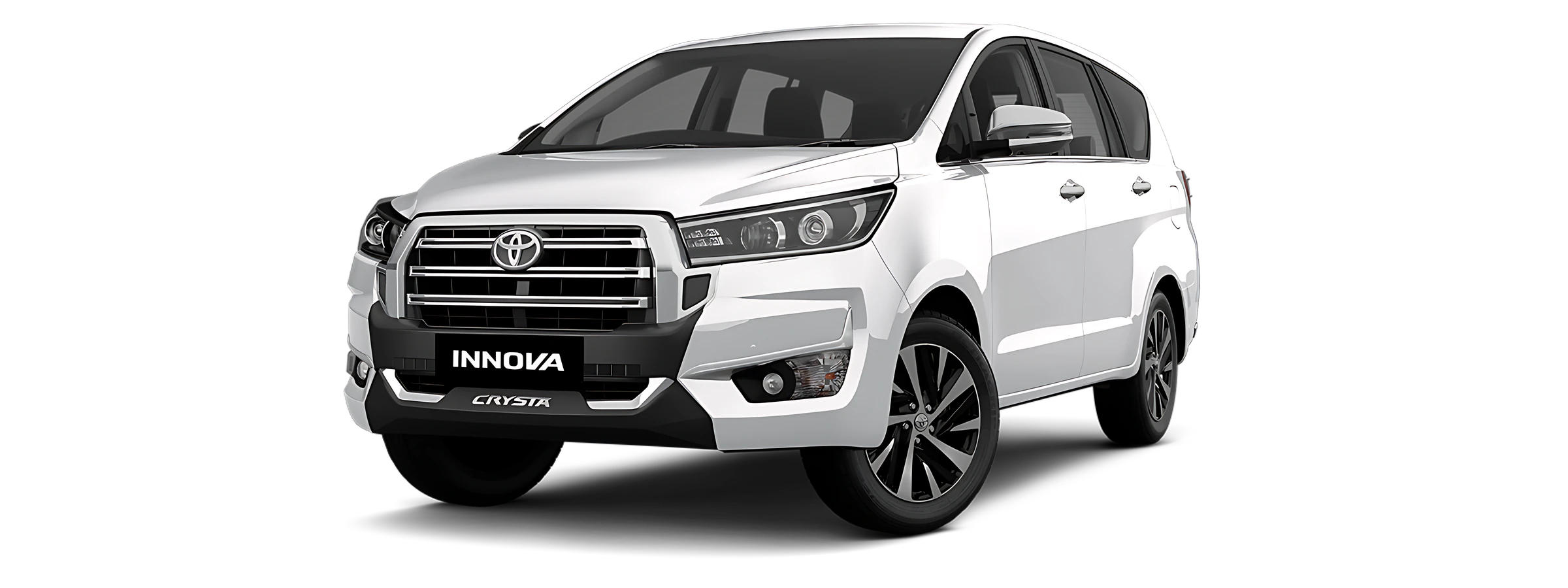 Toyota Innova Crysta in SUPER WHITE