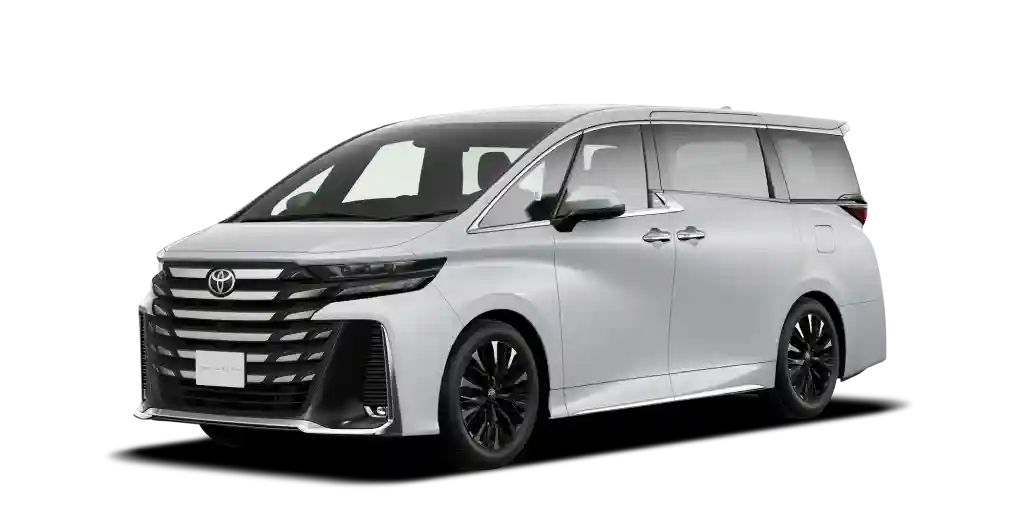 Toyota Vellfire in Platinum White Pearl